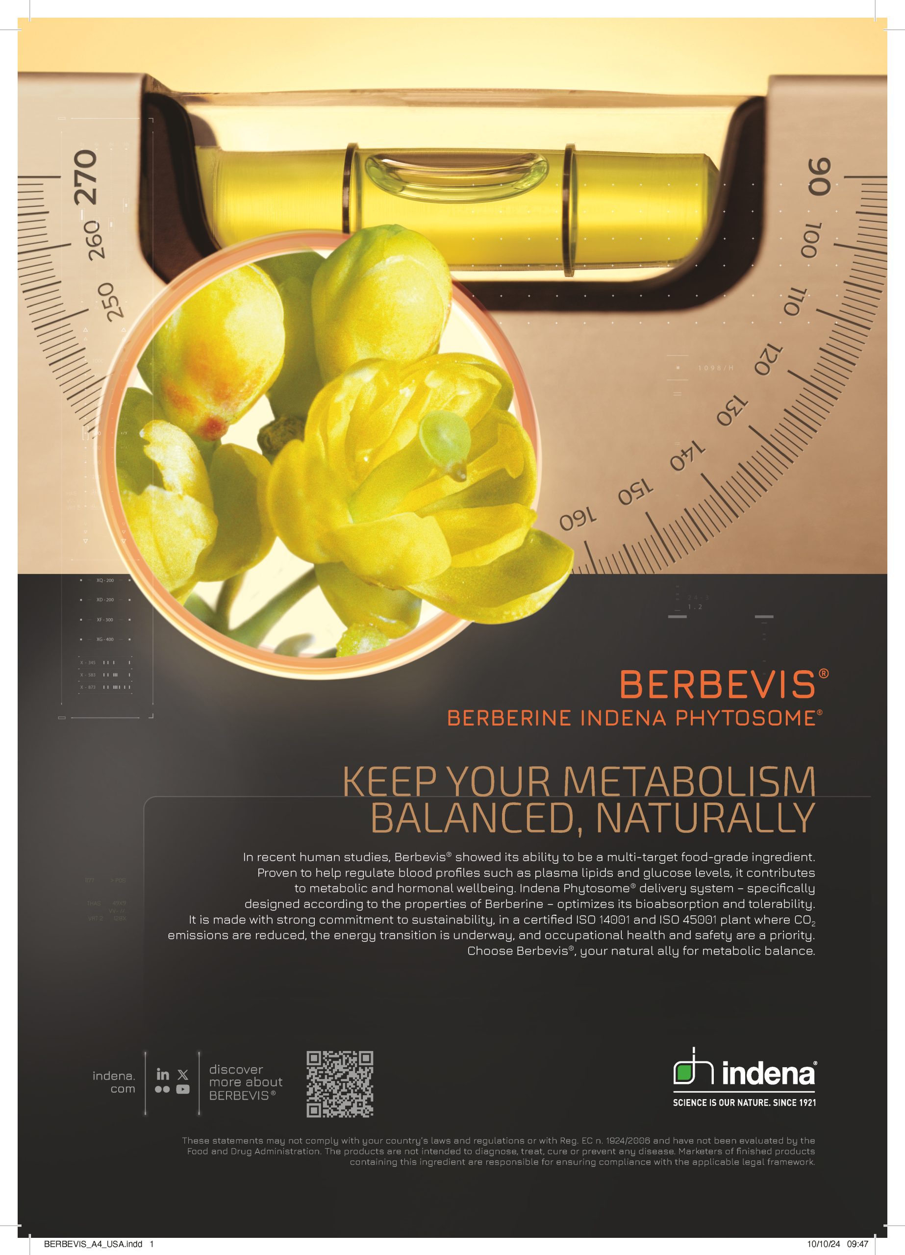 Read more about the article BERBEVIS® – BERBERINE INDENA PHYTOSOME®